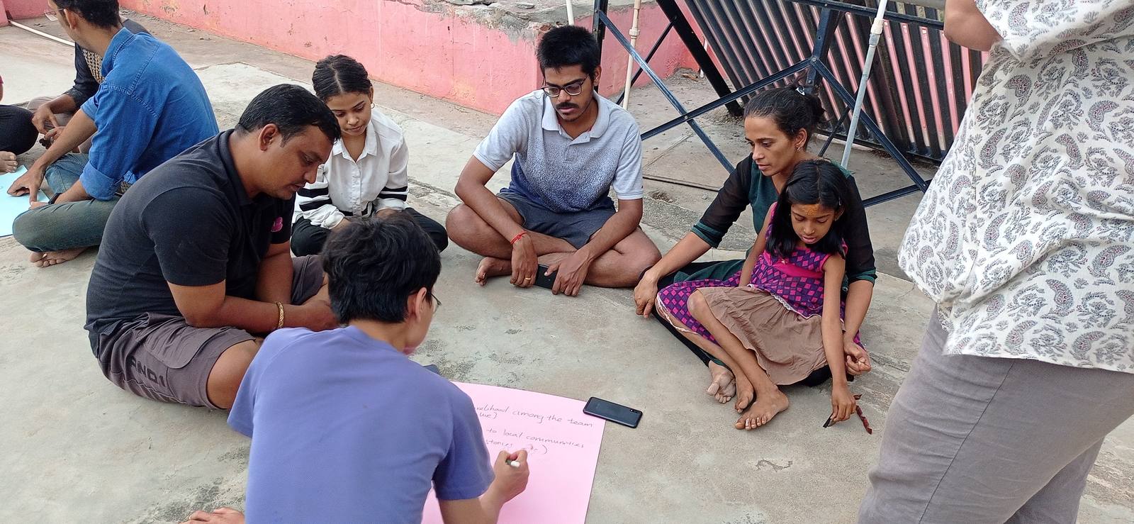 At the Alivelihoods gathering, 2022 — Inner Companion Foundation