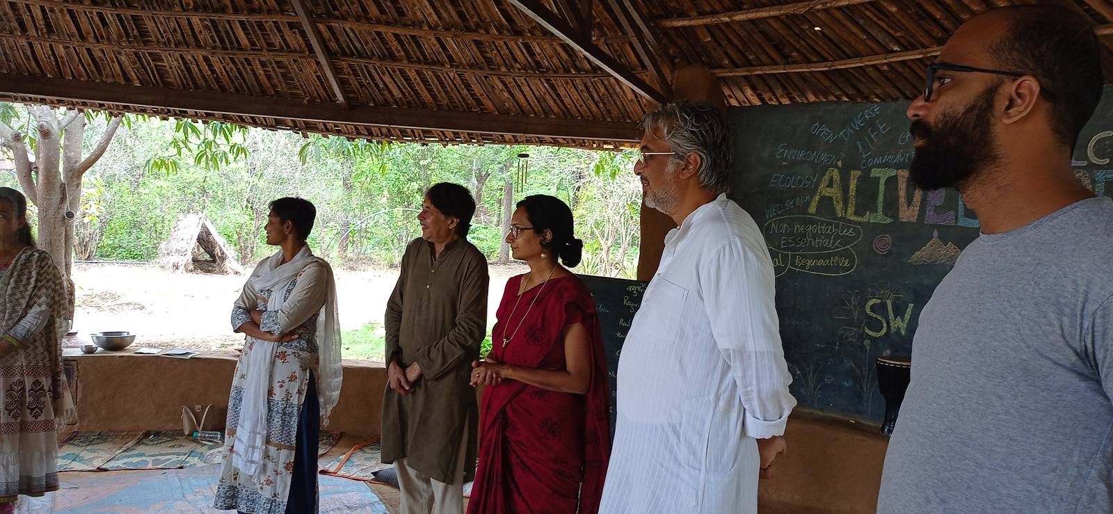 At the Alivelihoods gathering, 2022 — Inner Companion Foundation