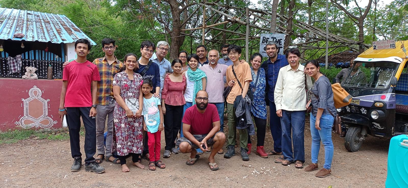 At the Alivelihoods gathering, 2022 — Inner Companion Foundation