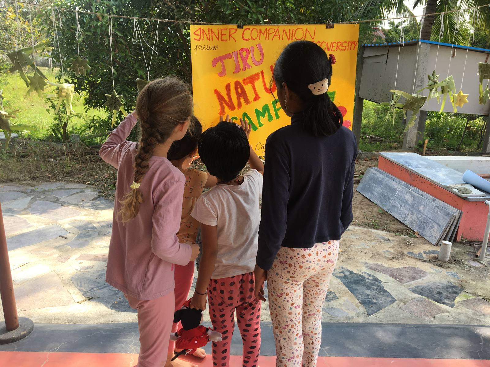 At the nature camp in Tiruvannamalai — Inner Companion Foundation