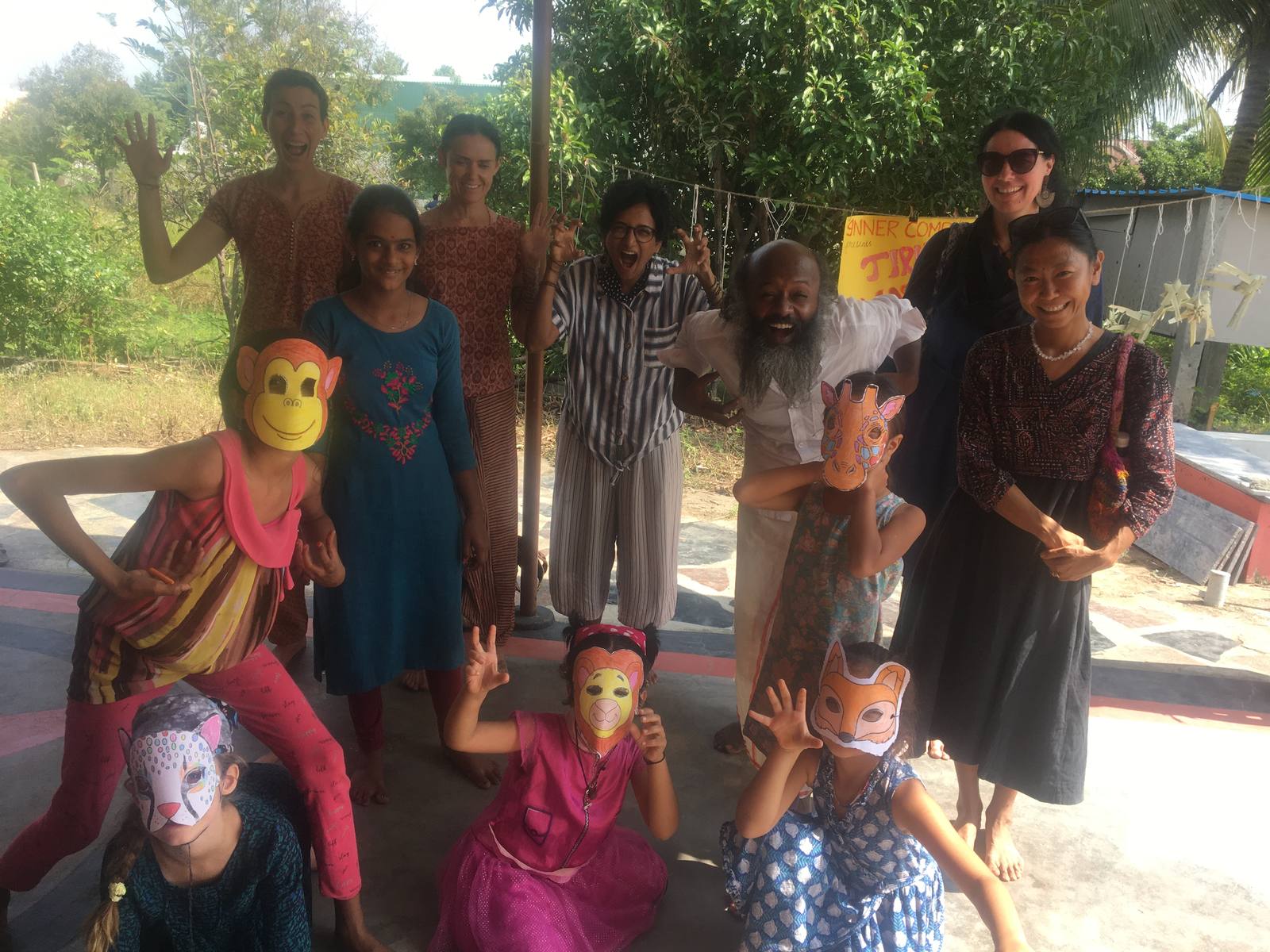 At the nature camp in Tiruvannamalai — Inner Companion Foundation